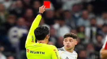 لجنة مسابقات الدوري الإسباني تصدر قرارها بشأن عقوبة فالفيردي بعد طرده أمام أتلتيكو